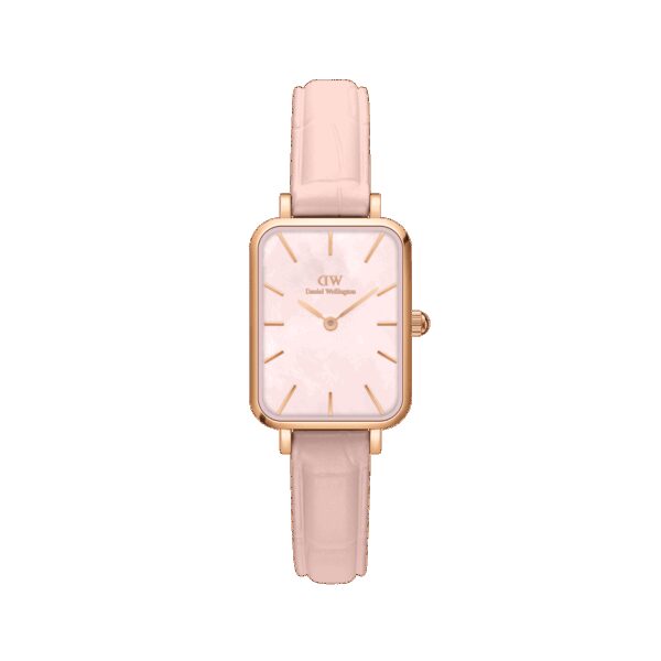 Daniel Wellington DW Uhr Quadro Pressed Rouge 20x26mm MIC Rose Gold