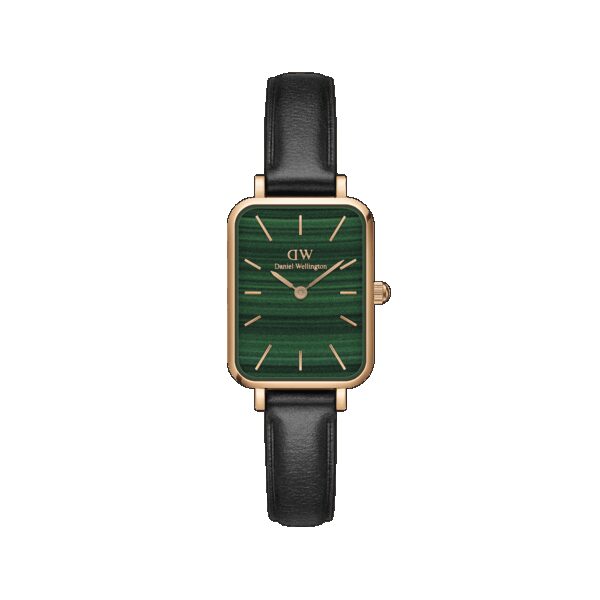 Daniel Wellington DW Uhr Quadro Pressed Sheffield Green Rose Gold 20x26mm