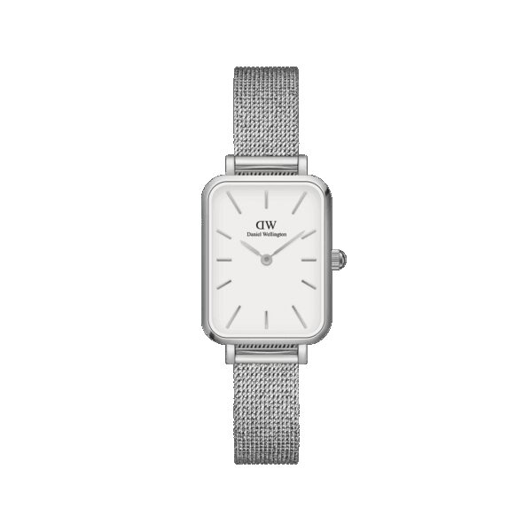 Daniel Wellington DW Uhr Quadro Pressed Sterling 20x26mm MIC Silver