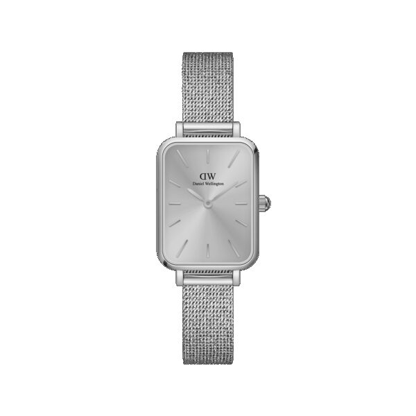 Daniel Wellington DW Uhr Quadro Pressed Unitone Silver 20x26mm