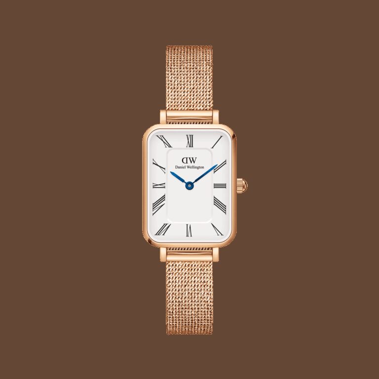 Daniel Wellington DW Uhr Quadro Roman Numerals Melrose 20x26mm MIC Rose Gold
