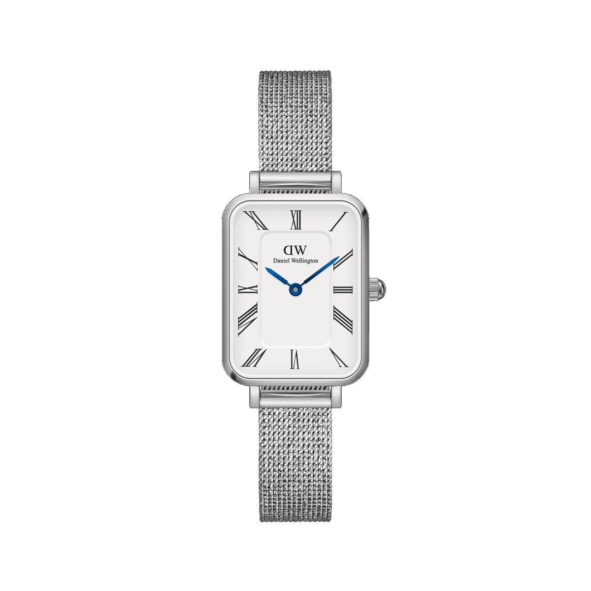 Daniel Wellington DW Uhr Quadro Roman Numerals Sterling 20x26mm Silver