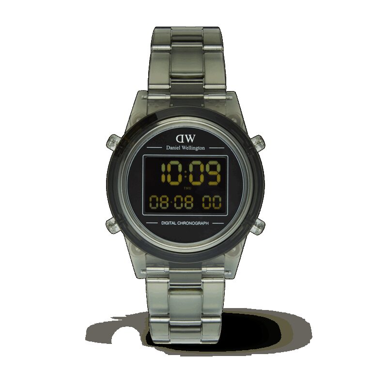 Daniel Wellington DW Uhr Retro Digital Dark Green 42mm