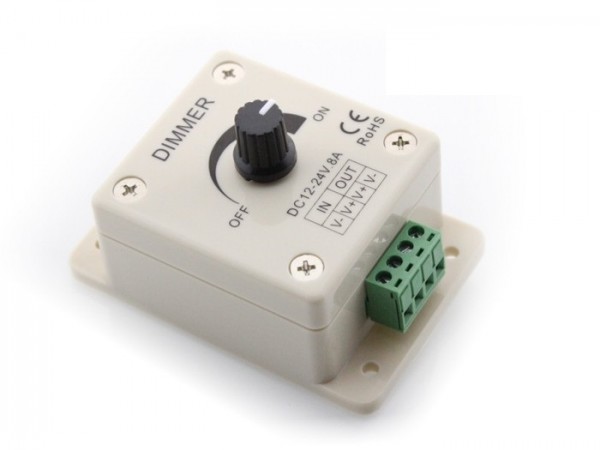 DC-8A 1-Kanal LED Dimmer 12-24V DC 8A