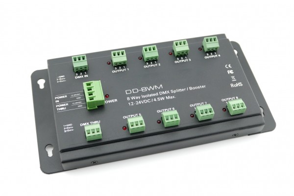 DD-8WN 8-fach DMX/RDM Splitter Booster