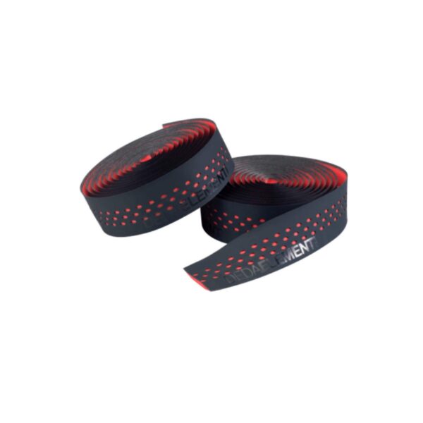 Deda Presa Perforiertes Lenkerband Schwarz Rot Fahrradzubehör
