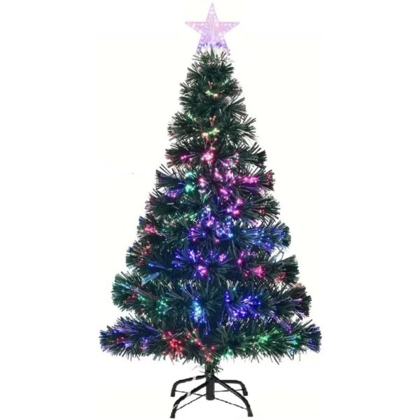 DEKORATIVER WEIHNACHTSBAUM - LED - Kunststoff - Multi - 120x58 cm Weihnachten