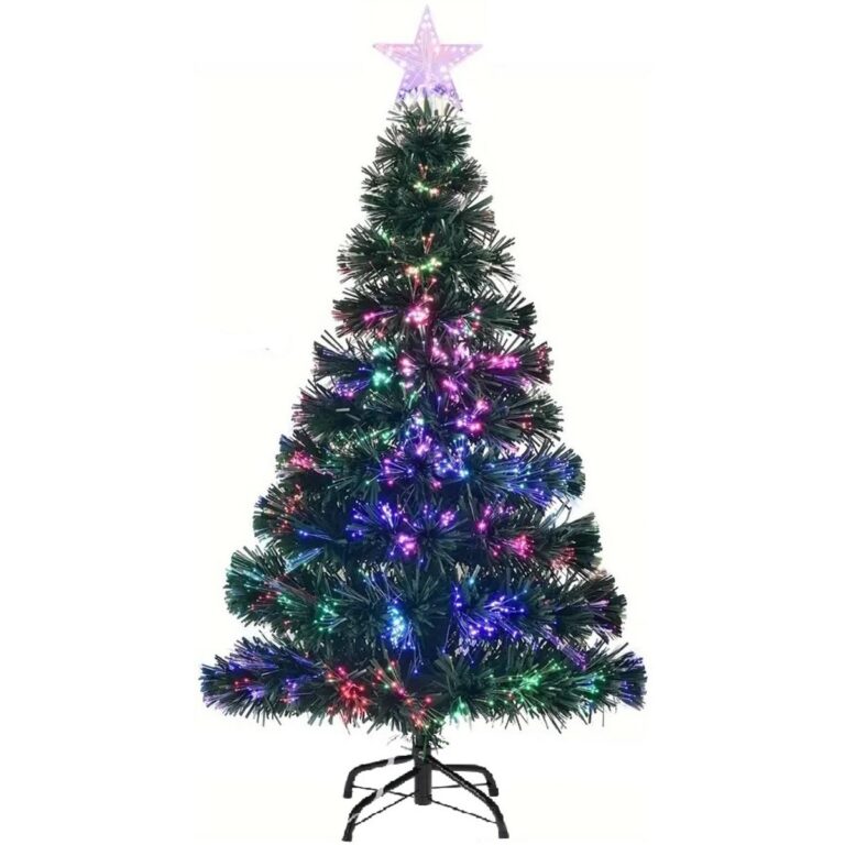 DEKORATIVER WEIHNACHTSBAUM - LED - Kunststoff - Multi - 120x58 cm Weihnachten
