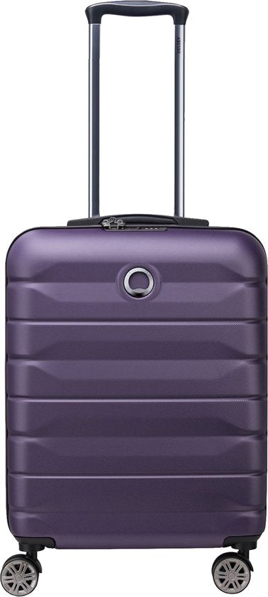 Delsey Air Armour 4 Wheel Slim Cabin Trolley 55/40 dunkelviolett Hobby & Sport