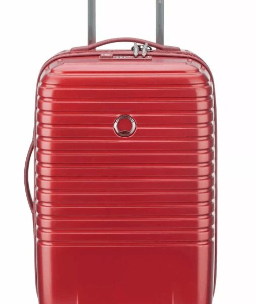 Delsey Caumartin Plus Rollenkoffer - TSA-Schloss - 35 x 25 x 55 cm - Rot Hobby & Sport