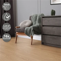 Deluxe PVC Klebevinylboden für 2
