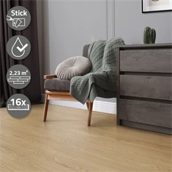 Deluxe PVC Klebevinylboden für 2