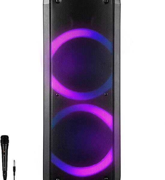 Denver - BPS352 - Lautsprecher Party - Disco Lights - Bluetooth - Schwarz Elektronik