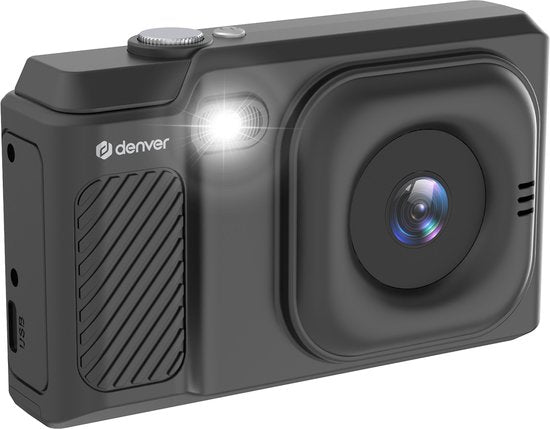 Denver Digitalkamera Full HD - 48MP - Vlog Kamera - Foto & Video - Kamera - DCA4818B Elektronik