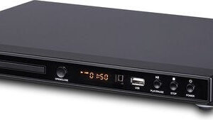 Denver DVD-Player mit HDMI - Unterstützt FULL HD - CD-Player - Dolby Digital Decoder - USB / Scart - DVH1245- Schwarz Elektronik
