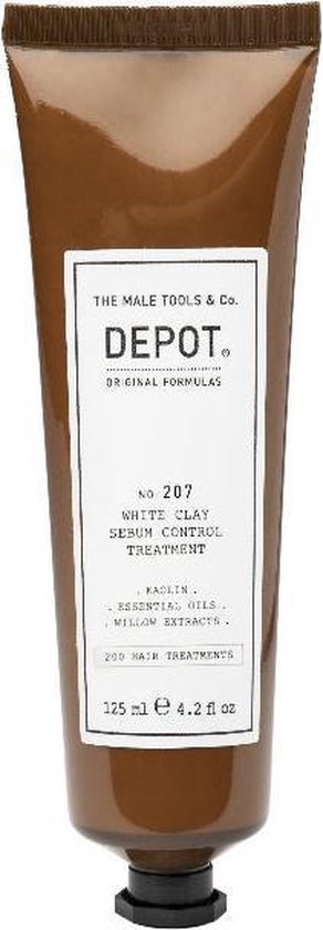 Depot - 207 Weiße Tonerde Sebum Control Treatment - 125ml Schön & Gesund