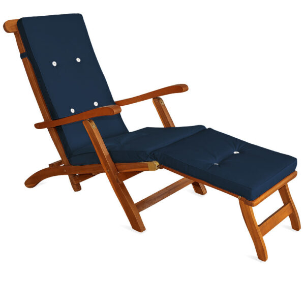 Detex Liegekissen - Blau - 173x43x6cm Haus & Garten