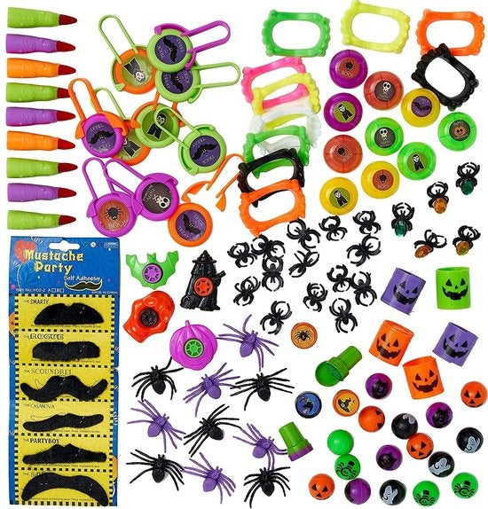 Die Twiddlers - Set mit 110 Spielzeugen - Thema Halloween Hobby & Sport