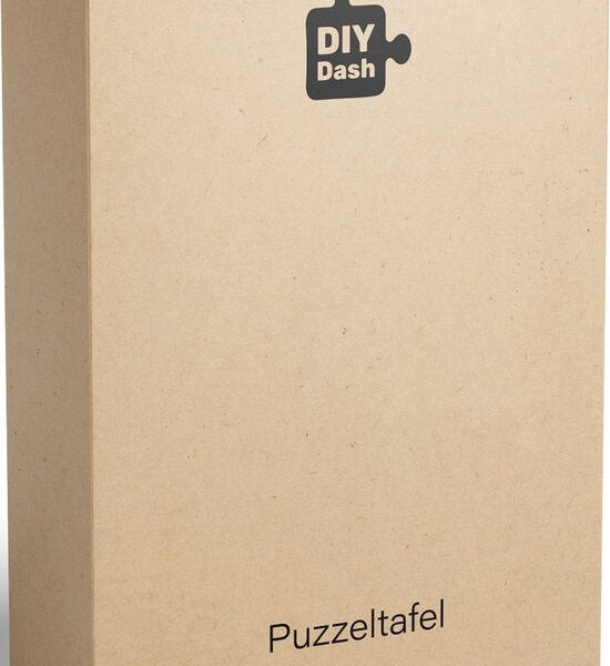 DIYDash Puzzletisch XL mit Aufbewahrungssystem - 2000 Teile - 8 farbige Schubladen und Deckel - klappbar - Matte - Brett - Teller - Regal - Deluxe - Rollmatte - Teppich - für Puzzles - 1000 - 1500 Wohnen & Kochen