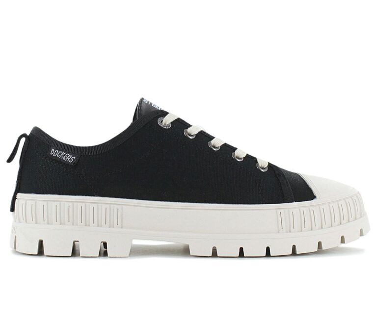 DOCKERS by Gerli 52KC201 - Damen Freizeit Schuhe Canvas Schwarz 52KC201-710100 Sneaker