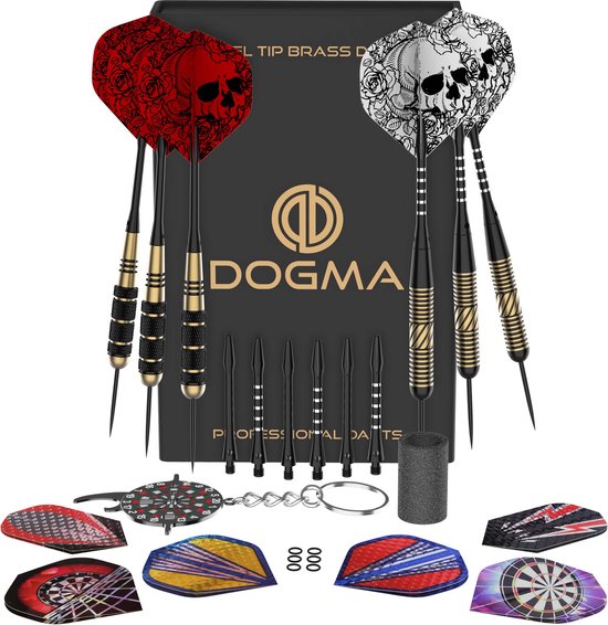 Dogma Premium Messing Darts 6 Stück Hobby & Sport
