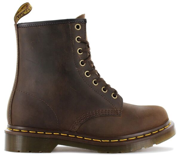 DR. DOC MARTENS 1460 CRAZY HORSE - Boots Stiefel Leder Gaucho-Braun 11822203