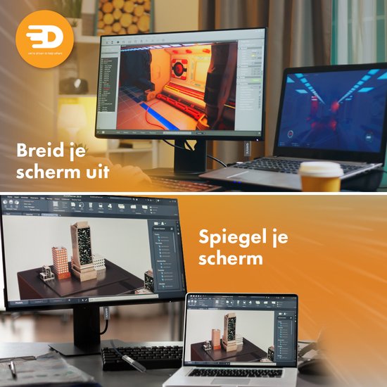 Drivv. HDMI-Kabel 2.1 8K - Ultra HD High Speed - HDMI zu HDMI - Geeignet für Xbox Serie X & PS5 - 1 Meter - Nylon - Grau Elektronik