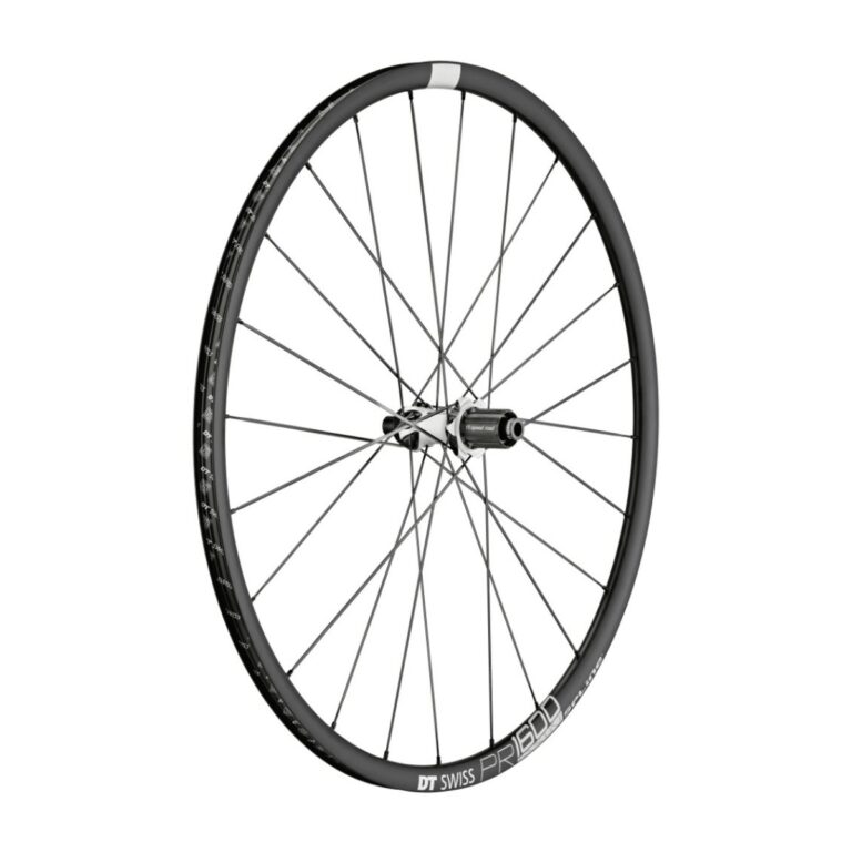 DT Swiss PR 1600 Spline DB 23 Center Lock 12/100 mm Steckachse Hinterrad Shimano Fahrradräder