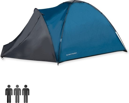 Dunlop Waterproof 200 Mm - Grau/Blau - 3 Personen Hobby & Sport