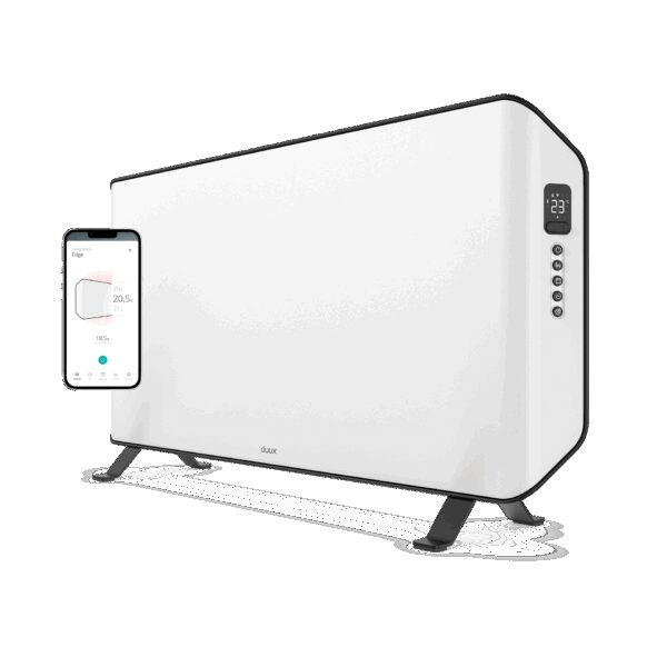 Duux Edge 2000 Smart Konvektor Heizung - Mit Timer & Eco-Modus - 2000 W - Weiß Wohnen & Kochen