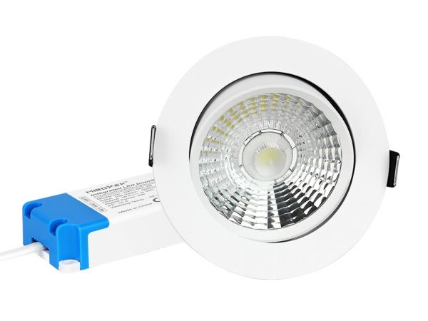 DW2-12A-ZB LED Einbaudownlight CCT 230V 12W Zigbee 3.0