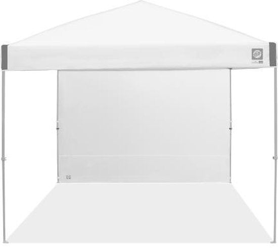 E-Z UP - Freizeit-Seitenwand für Ambassador und Envoy - 3x3m - Weiß Haus & Garten