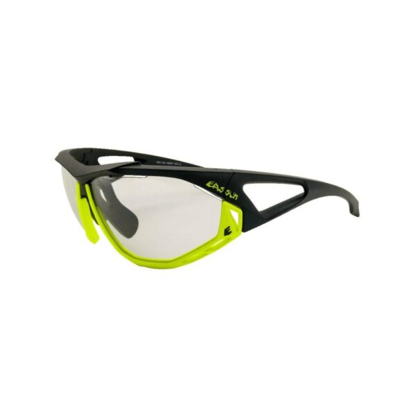 Eassun Epic Photochromic Glasses Schwarz Gelb Fluor Fahrradbrillen