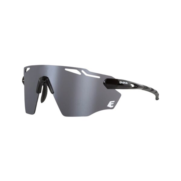Eassun Fartlek Brille Kat. 3 Schwarz Graues Glas Fahrradbrillen