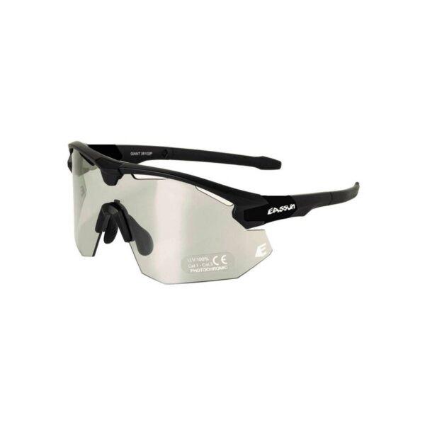 Eassun Giant Glasses Mattschwarze selbsttönende Gläser Fahrradbrillen