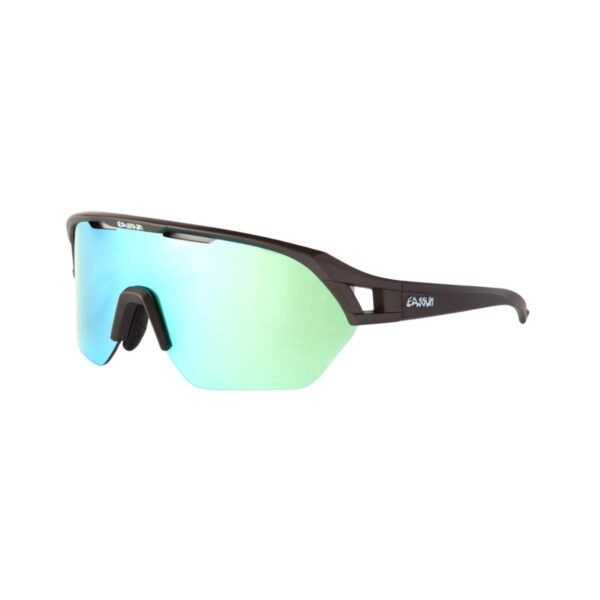 Eassun Glen-Brille mit schwarzen und blauen Gläsern Fahrradbrillen
