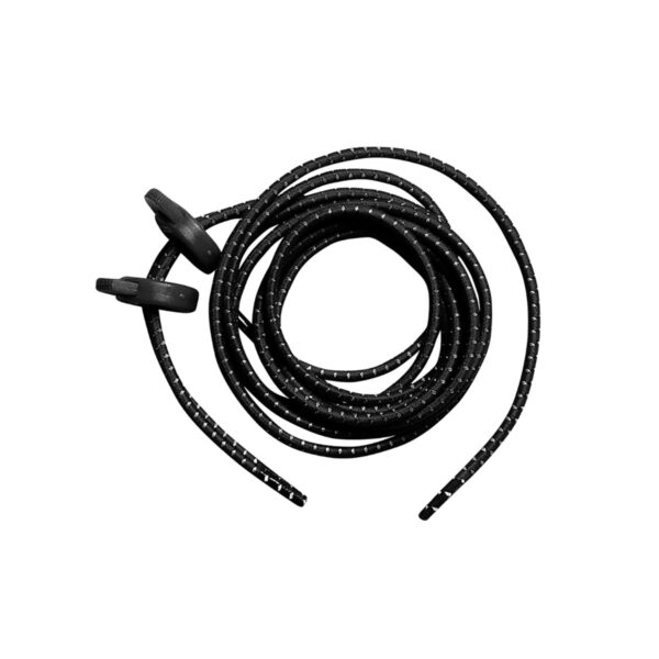 Elastische Schwarz Zone3 Schnürsenkel Laufen