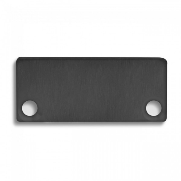 Endkappe (Paar) E43 Aluminium für Alu-Profil YN4/YN5 - C10