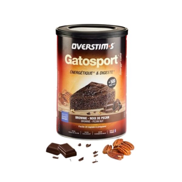 Energie-Kuchenmischung Overstims Brownie 400 g Ernährung