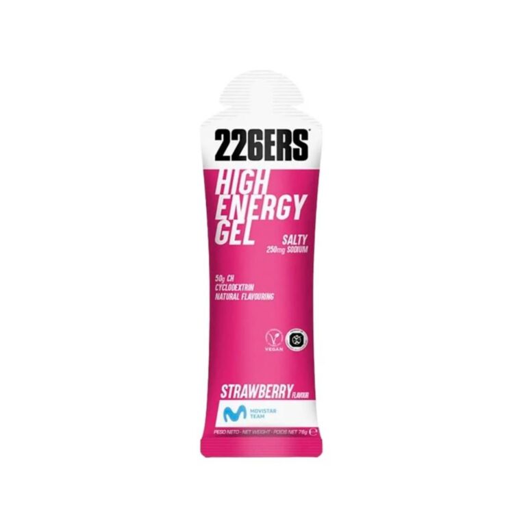 Energiegel 226ers High Energy Gel Salzige Erdbeere 76 g Ernährung