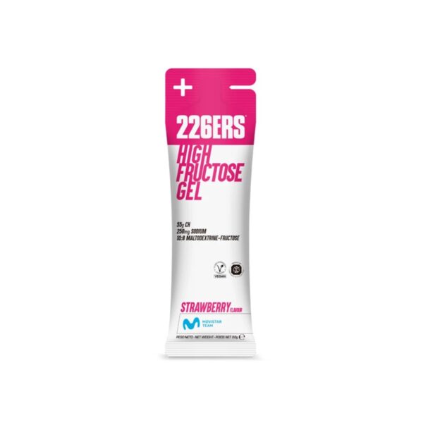 Energiegel 226ers High Fructose Erdbeere 80g Ernährung