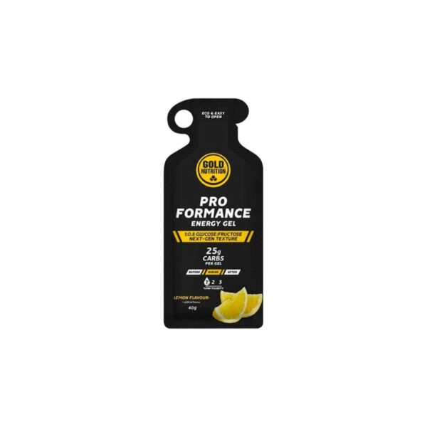 Energiegel GoldNutrition ProFormance Energy Gel Zitrone 40g Sporternährung