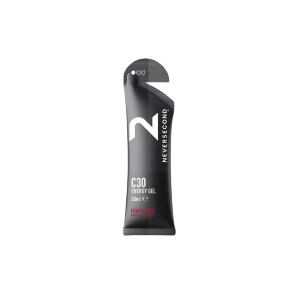 Energiegel Neversecond C30 Fruit Punch Einheit Ernährung