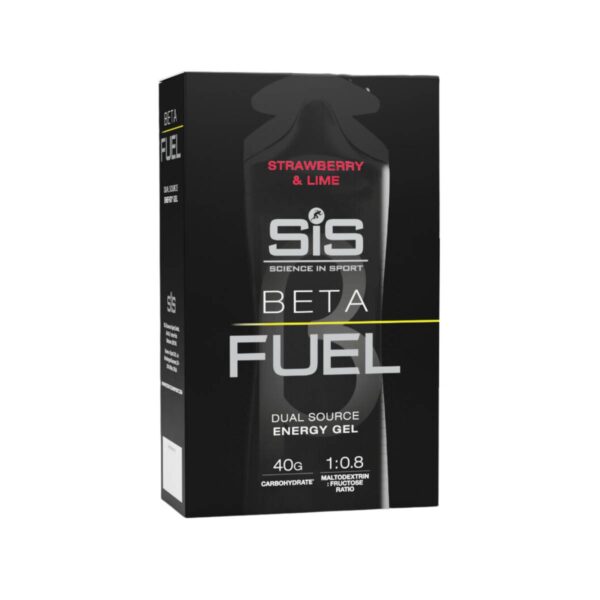 Energiegel SIS Beta Fuel Erdbeer-Zitronen 6-Pack Ernährung