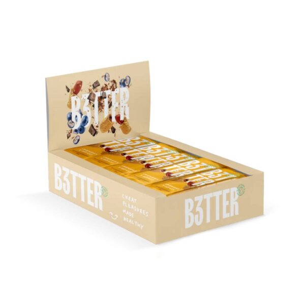 Energieriegel B3TTER Erdnuss 35g Schachtel 15 Einheiten Ernährung
