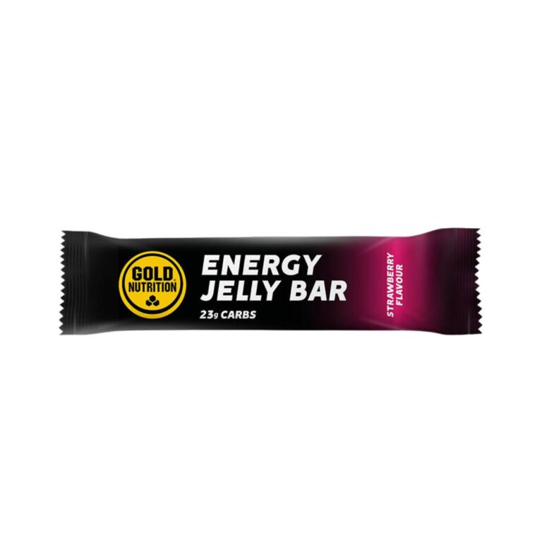 Energieriegel GoldNutrition Jelly Bar Erdbeere 30g Ernährung