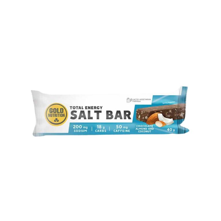 Energieriegel GoldNutrition Total Energy Salt Bar Mandel und Kokosnuss 40g Sporternährung