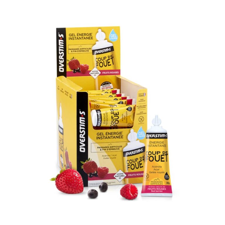 Energy Gel Overstims Coup De Fouet Rote Früchte 30g (1 Einheit) Ernährung