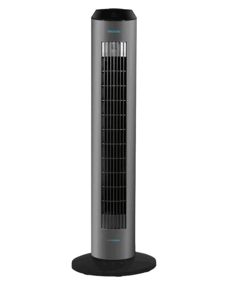 EnergySilence Turmventilator 8190 Skyline Ionic - Schwarz - 96 cm hoch Wohnen & Kochen