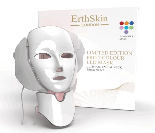 ErthSkin 7 Colour LED Face & Neck Mask - Anti-Age